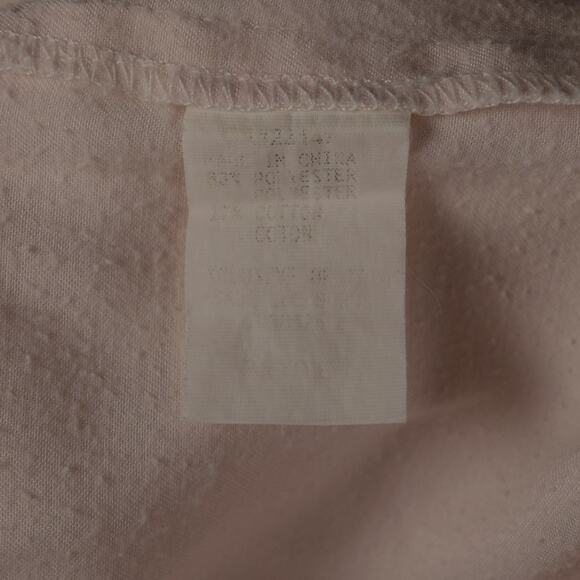 Flannel Backed Satin Night Gown Midi Lace Embroidery Grannycore Tiny Flaw - Picture 14 of 15